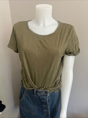 Olive Green Womens Tee